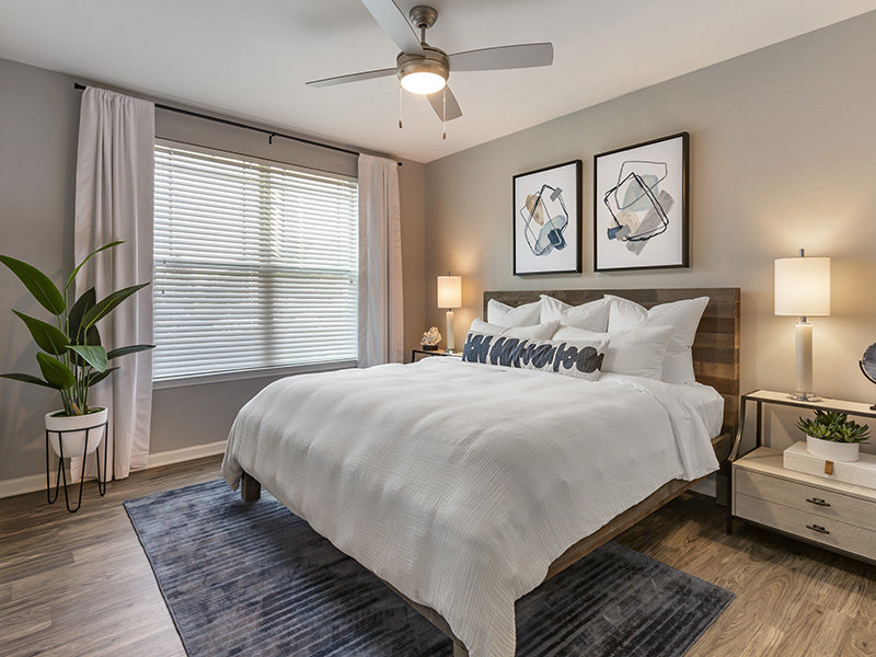 Bedroom | The Crest at Brier Creek Raleigh Apartments