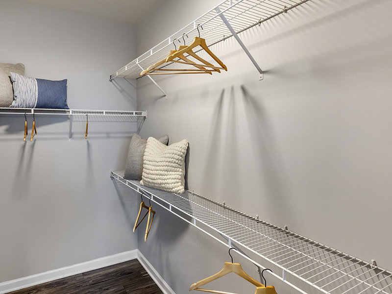 Walk In Closets | The Crest at Brier Creek Raleigh Apartments