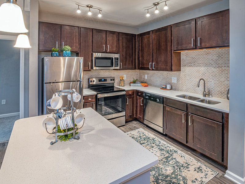Kitchen | The Crest at Brier Creek Apartments for Rent in Raleigh