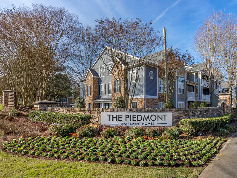 Welcome Sign | The Piedmont Apartments in Charlotte, NC