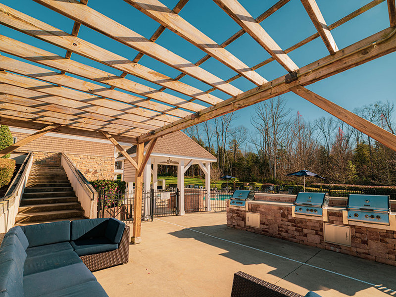 BBQ Area | Reserve at Stone Hollow Apartments in Charlotte, NC