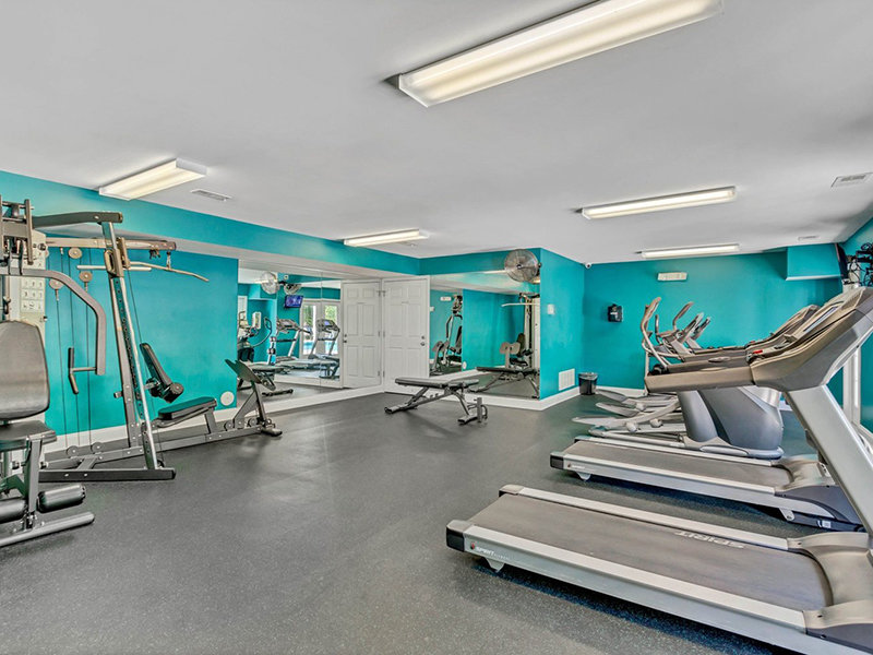 Fitness Center | Reserve at Stone Hollow Apartments in Charlotte, NC