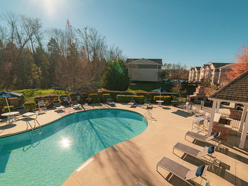 Shimmering Pool | Reserve at Stone Hollow Apartments in Charlotte, NC