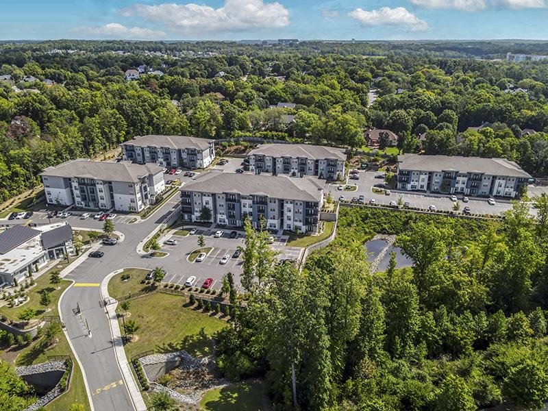 Aerial View of Property | Willows at the University Apartments in Charlotte, NC