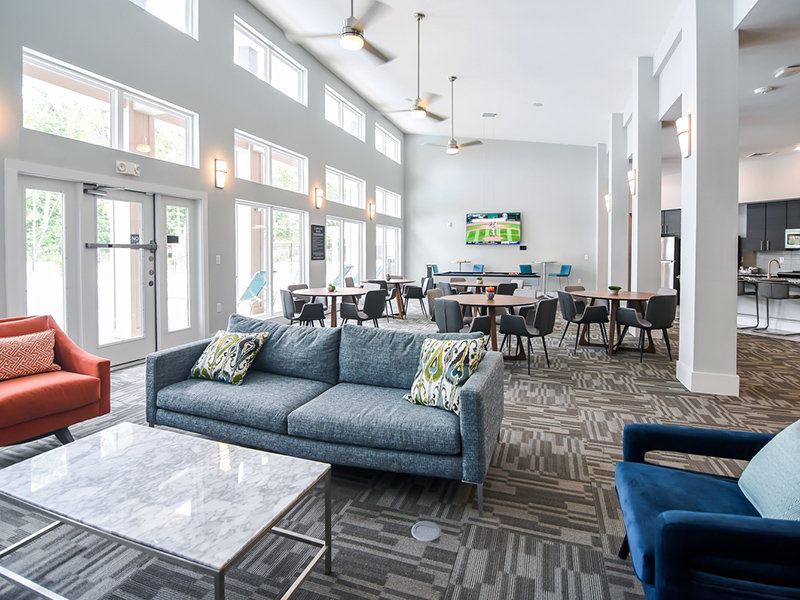 Clubhouse Lobby | Willows at the University Apartments in Charlotte, NC