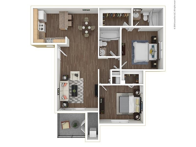 B2-916 Floorplan at Ventana Palms