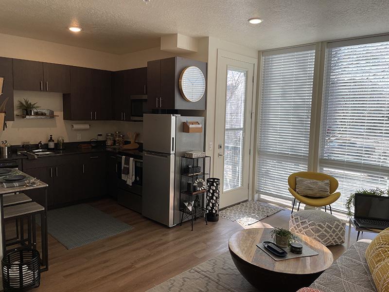 Kitchen | 9th Station Apartments in Salt Lake City, UT