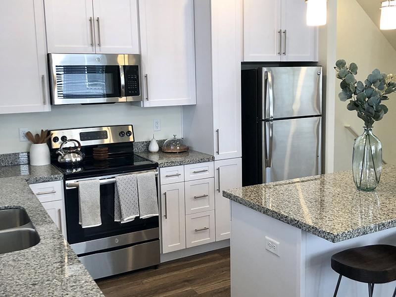 Stainless Steel Appliances | Aero Townhomes
