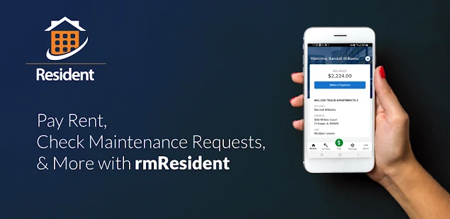 Pay Rent, Check Maintenance Requests, & More with rmResident