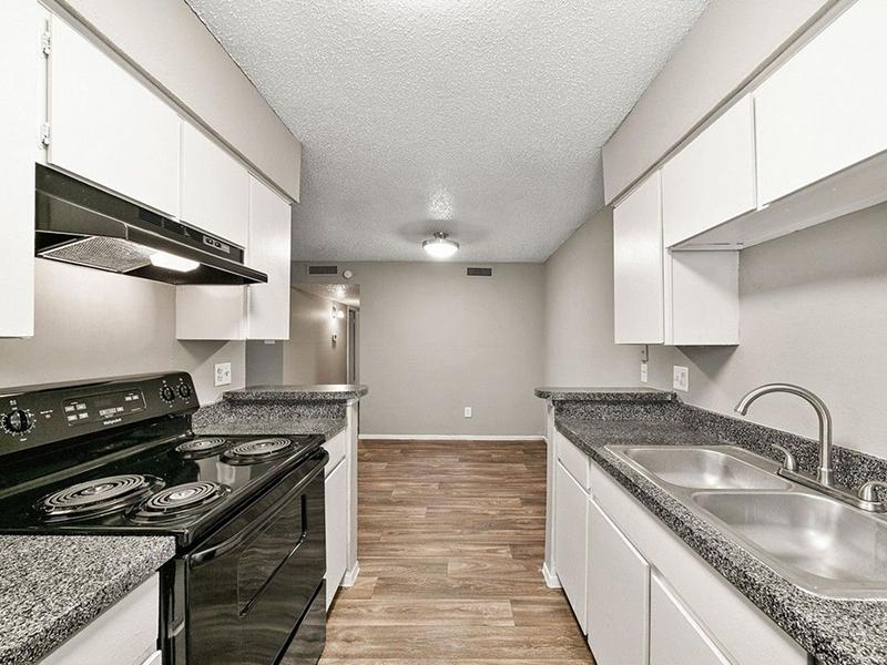 Kitchen | Alamo Oaks San Antonio Apartment
