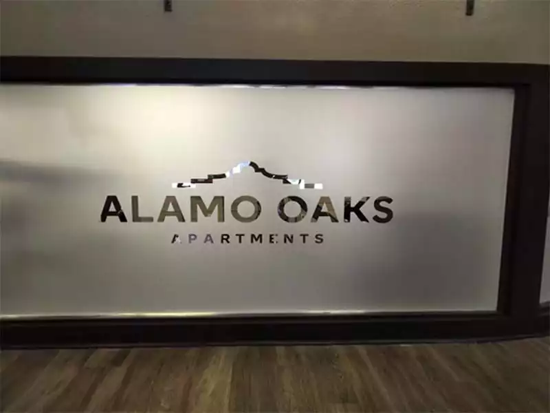 Apartment Sign | Alamo Oaks Apartments in San Antonio, TX