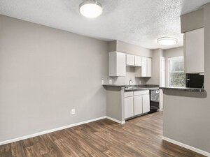 Dining Room and Kitchen | Alamo Oaks San Antonio Apartment