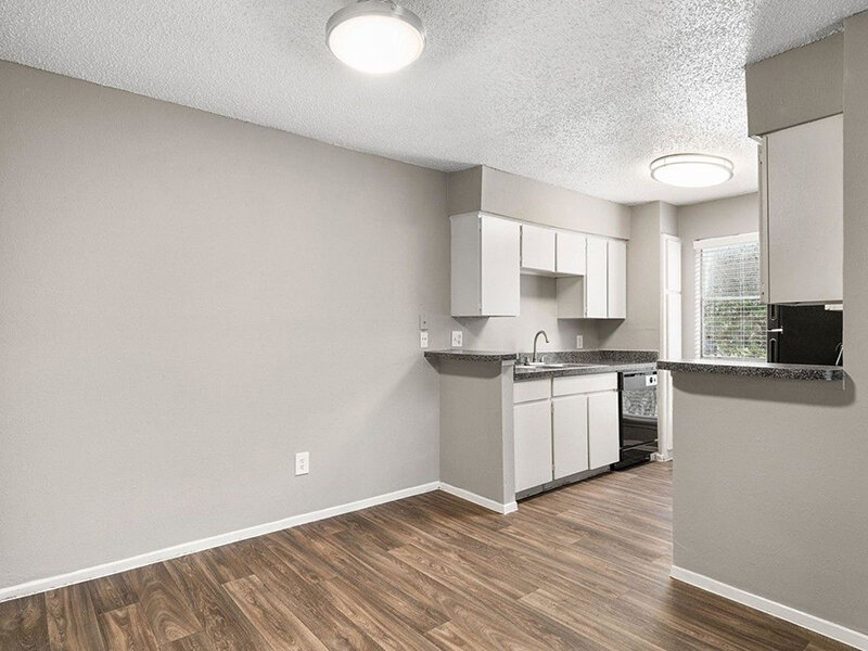 Dining Room and Kitchen | Alamo Oaks San Antonio Apartment