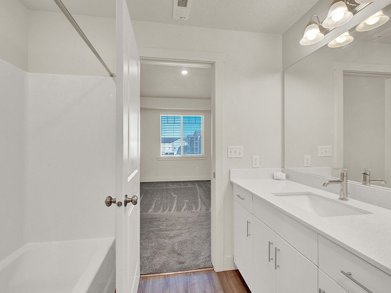 Bathroom | Arrowhead Place Apartments in Payson, UT