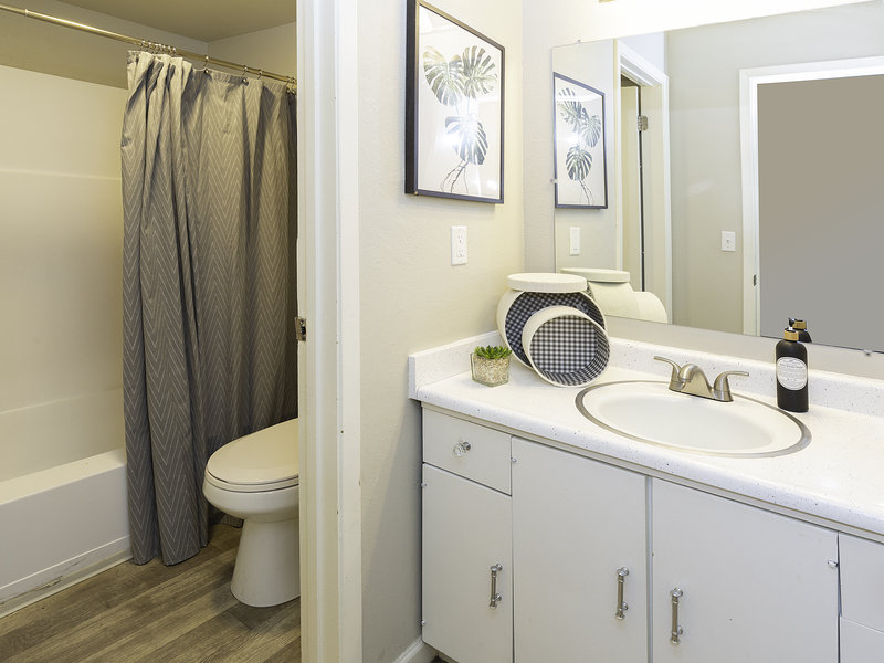 Bathroom | Aspen Village Apartments in West Valley City, UT