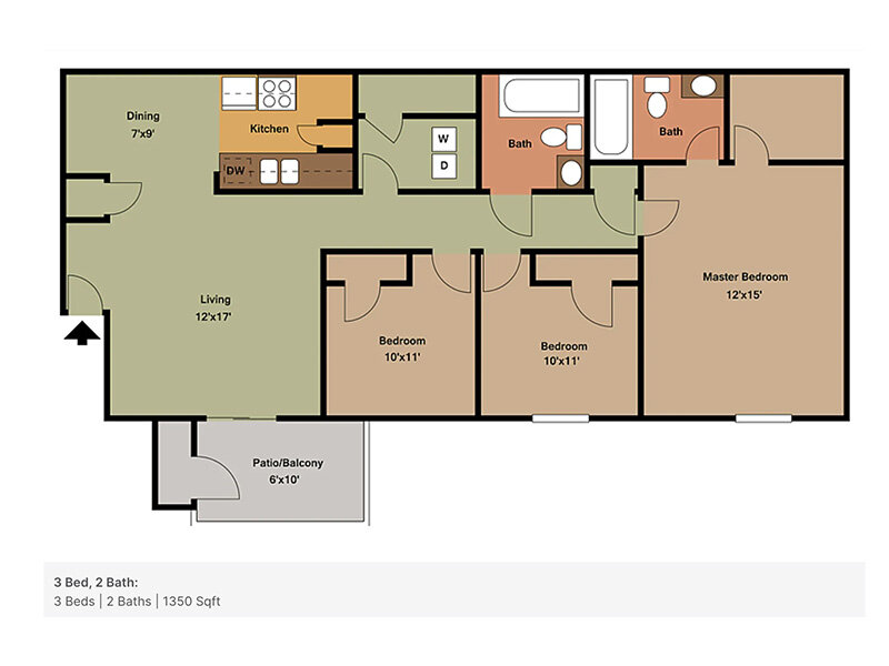3 Bedroom