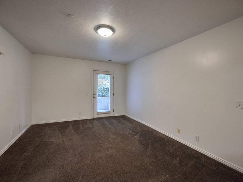 Bedroom with Ceiling Light and Carpeted Flooring | Autumn Hills Apartments