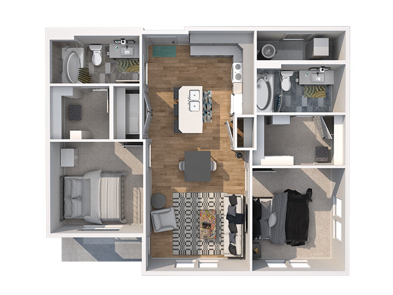 Sunnyside floor plan at Basin View Landing