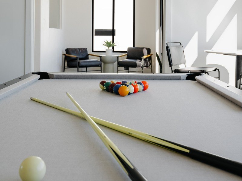 Pool Table | Bloomington Apartments