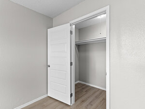 Interior Closet | bluHaven Apartments in Harlingen, TX