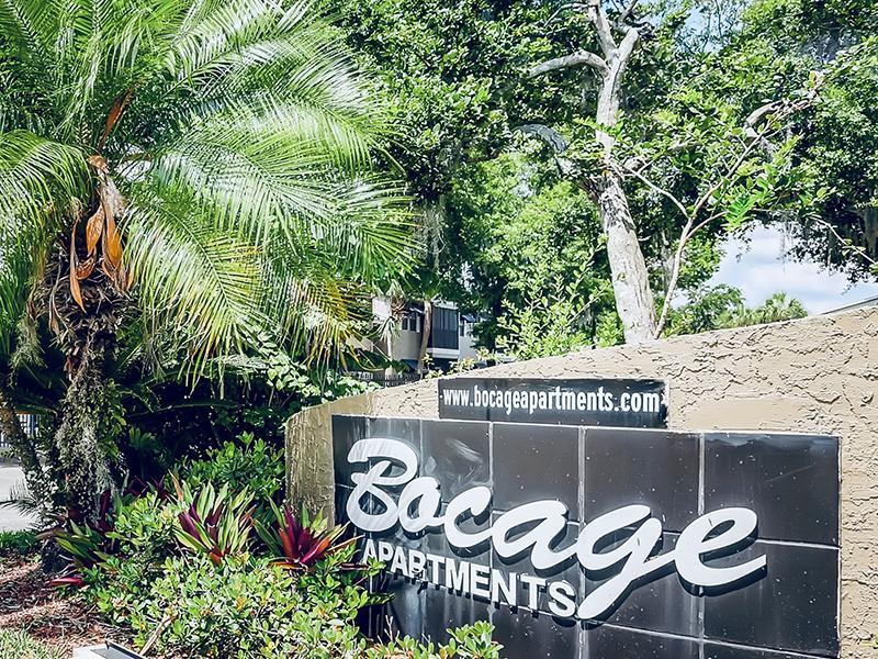 Welcome Sign | Bocage Apartments in Orlando, FL