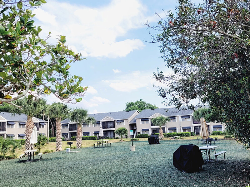 BBQ Area | Bocage Apartments