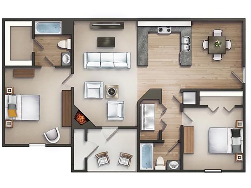 Bridlewood Apartments Floor Plan Morgan