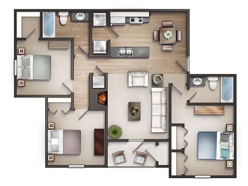 Bridlewood Apartments Floor Plan Shire