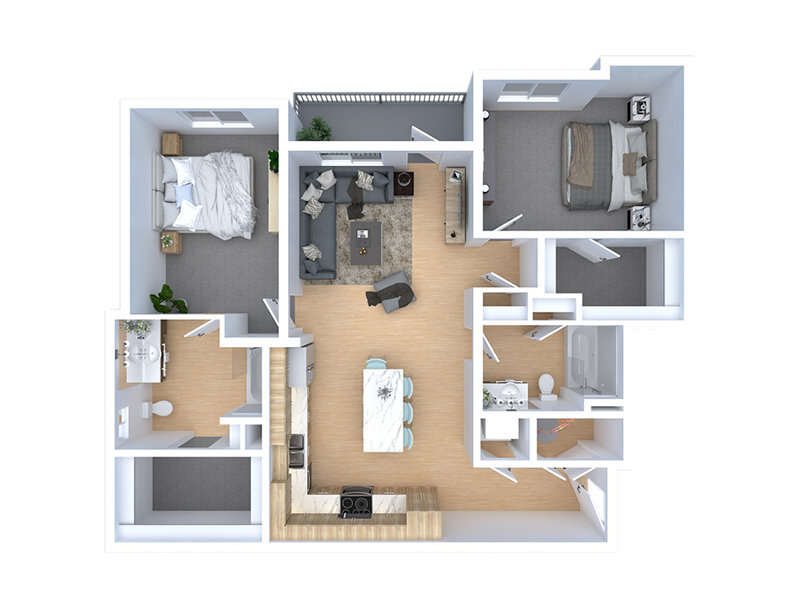2 Bedroom