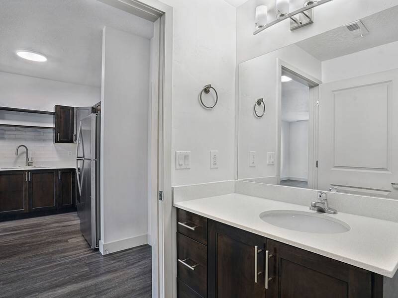 Bathroom Vanity | Canyon View Crossing Apartments in Orem, UT