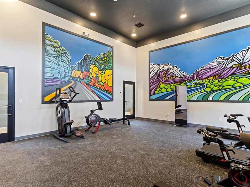 Fitness Room | Canyon View Living on 12th
