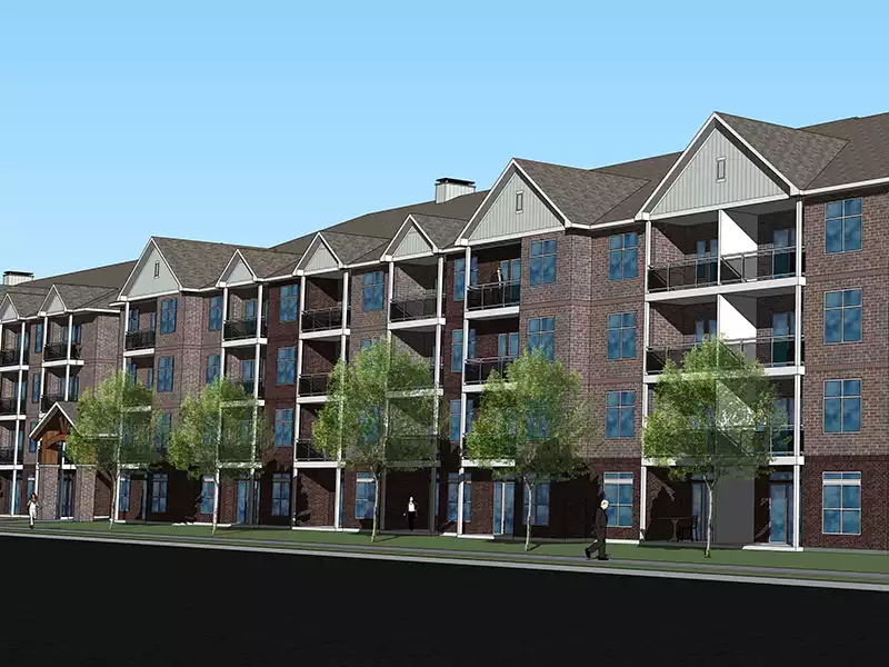 Exterior Rendering | Canyon View Living on 12th