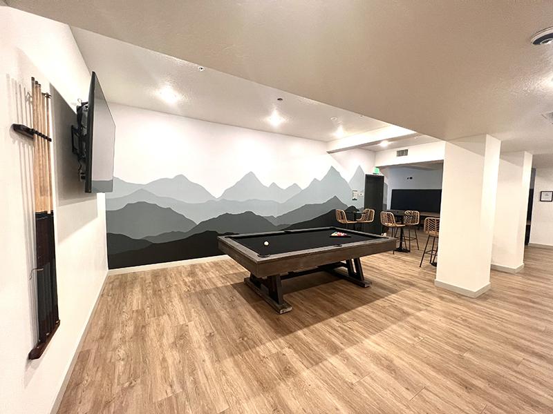 Pool Table | Canyon Vista Apartments