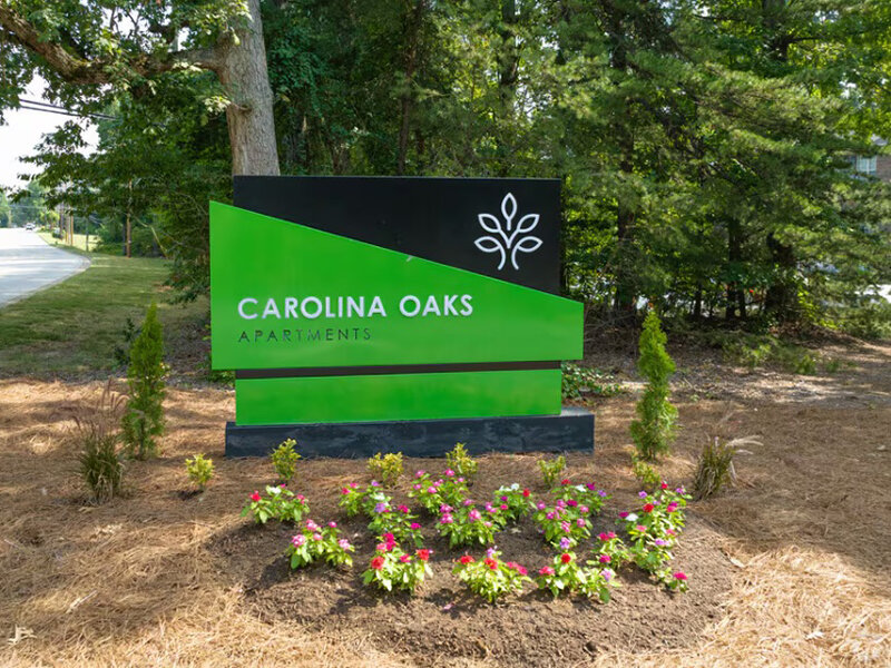Monument Sign | Carolina Oaks Apartments