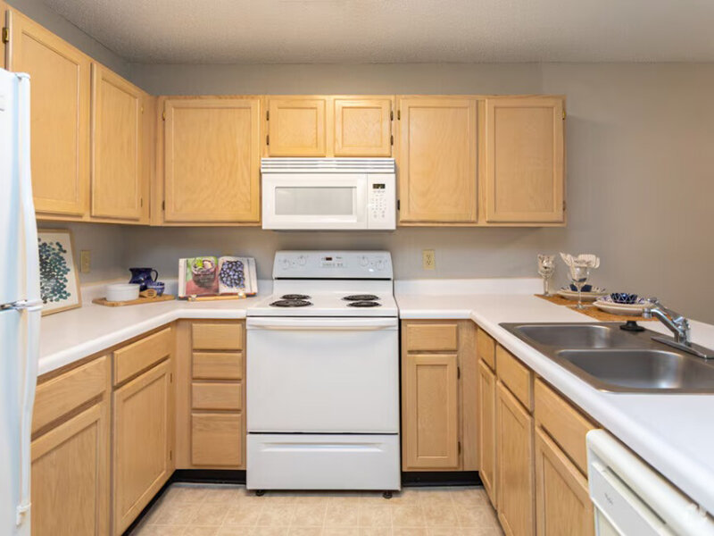 Fully Equipped Kitchen | Carolina Oaks Apartments