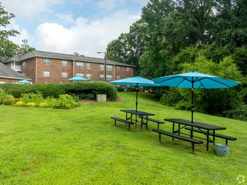 Picnic Tables | Carolina Oaks Apartments