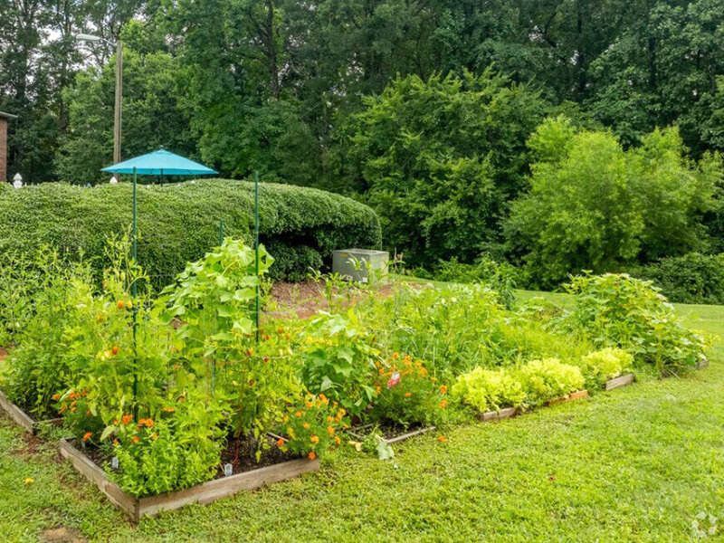 Community Garden | Carolina Oaks Apartments