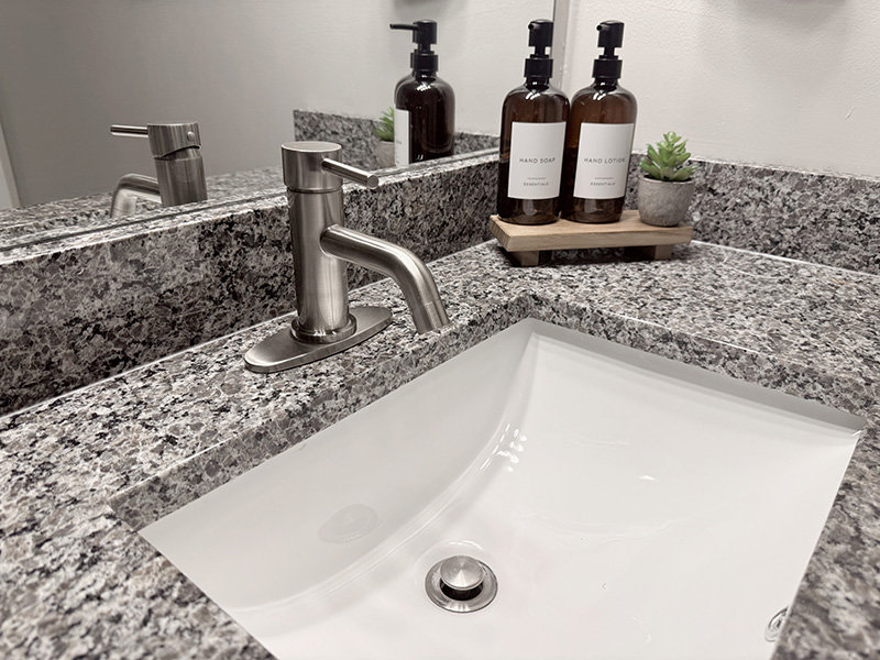 Granite Sink Countertops | Central Park Apartments
