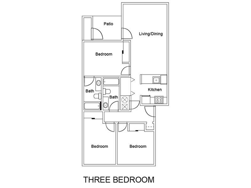 3 bedroom