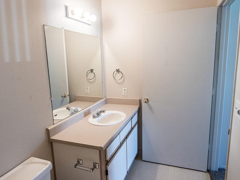 Bathroom | Chelsea Court Apartments in Idaho Falls, ID