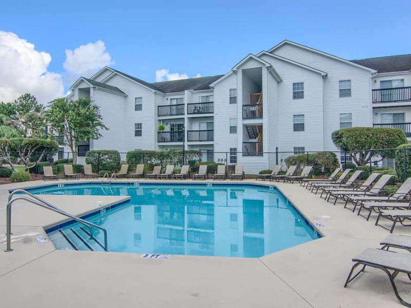 Swimming Pool | Claypond Commons Apartments in Myrtle Beach, SC