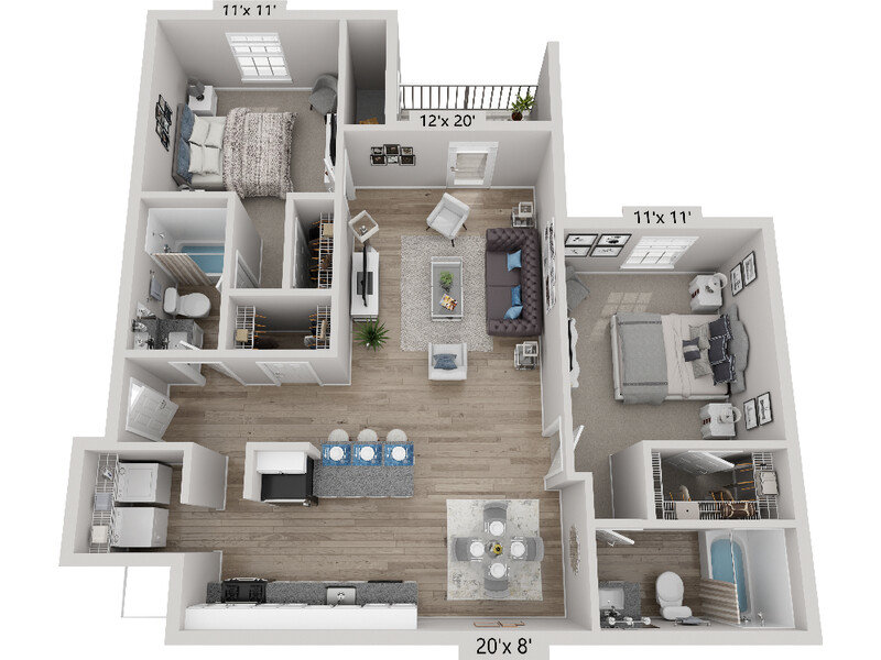 2 Bedroom