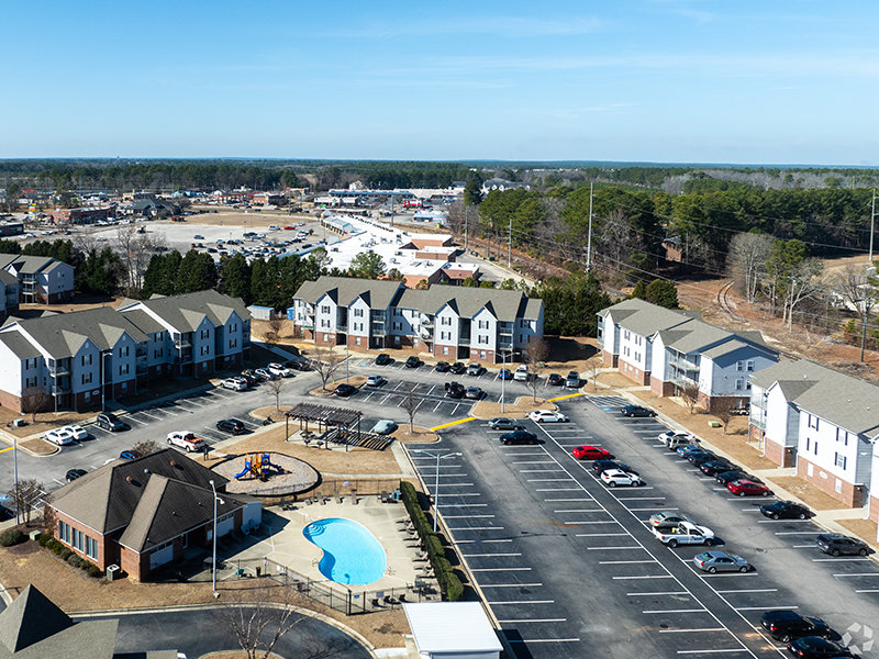 Aerial View of Community Amenities | Cliffdale Crossing