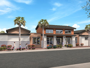 Rendering | Exterior | Coyote Landing