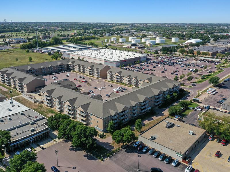 Above View of Property | Dakota Pointe Apartments in Sioux Falls, SD