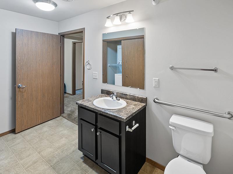 Spacious Bathroom | Dakota Pointe Apartments in Sioux Falls, SD