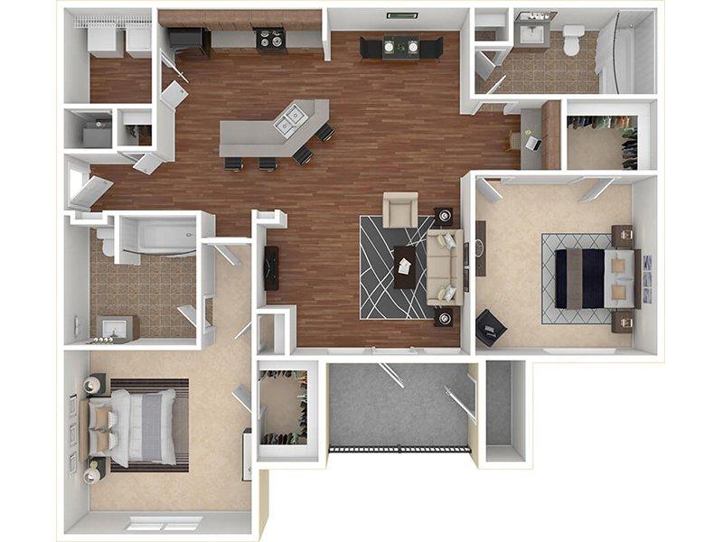 Eagle's Brooke Apartments Floor Plan Berkley