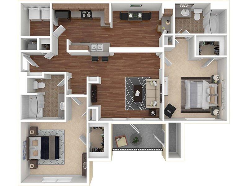Eagle's Brooke Apartments Floor Plan Thornbury