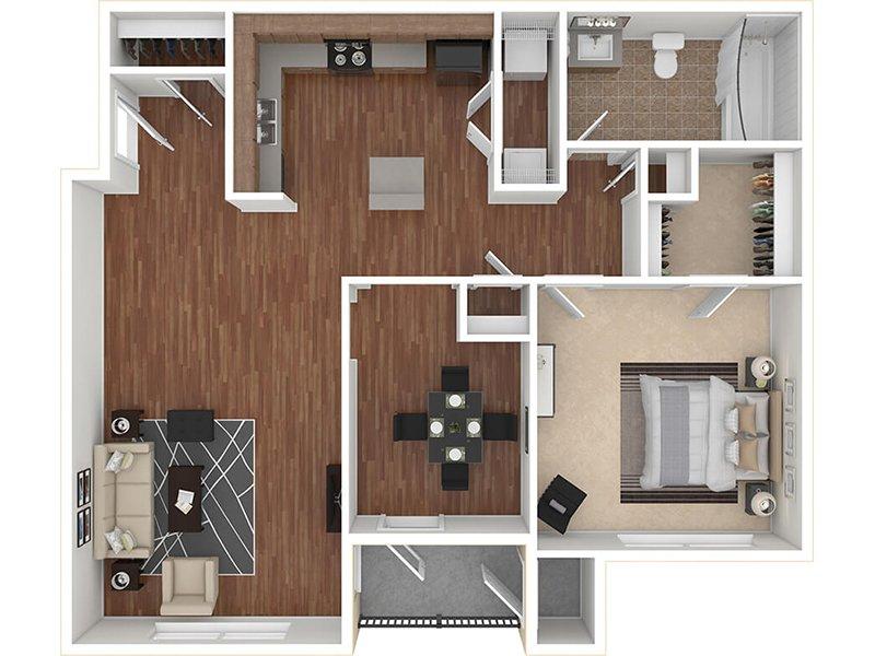 Eagle's Brooke Apartments Floor Plan Windsor