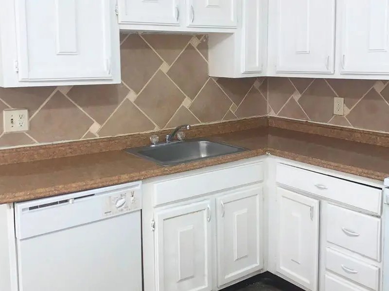 Kitchen with White Cabinets | Eagle Watch
